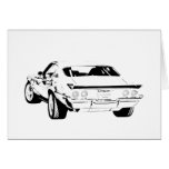 Camaro 1971 grußkarten