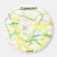 Cameron Kunst Kühlschrankmagnete