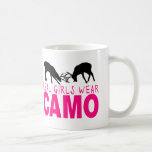 CAMOUFLAGE-MÄDCHEN KAFFEE HAFERL