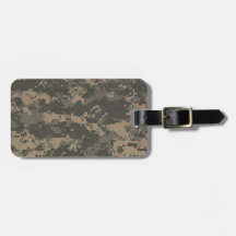 Camouflage-Tarnung Klimaanlage Digital Gepäck Anhänger