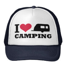 Camping der Liebe I Baseballcaps
