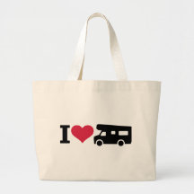 Camping der Liebe I - Camper Leinentasche
