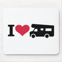 Camping der Liebe I - Camper Mousepad