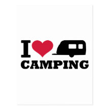Camping der Liebe I Postkarten