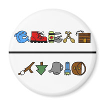 Campings-sauberer schmutziger Spülmaschinen-Magnet magnete