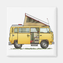 Campmobile Reisemobil-Magnet