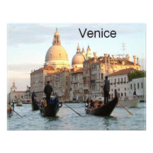 Canal Grande Italiens Venedig (St.K) Ankündigungen
