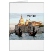 Canal Grande Italiens Venedig (St.K) Grußkarten