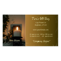 Candlelit Visitenkarte