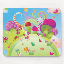 Candyland 1 (Schablone) Mauspads