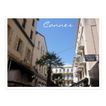 Cannes-Architektur Postkarte