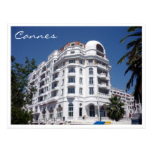 Cannes-Hotel Postkarten