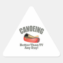 Canoeing Sticker