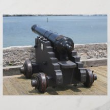 Canon über Schloss ummauern Individuelle Flyer