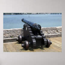 Canon über Schloss ummauern Poster