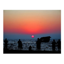 Cape May Sonnenuntergang Postkarten