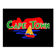 Cape Town-Postkarte