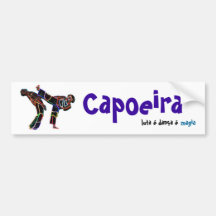 Capoeira, luta danca magia autosticker
