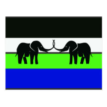 Caprivi Bantustan, Namibia Postkarten