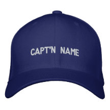 Capt'n stickte Hut Baseballcap