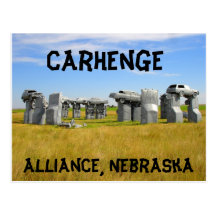 Carhenge Postkarte