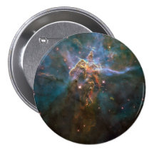 Carina-Nebelfleck 20 Jahre von Hubble Anstecknadelbuttons
