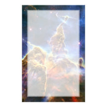 Carina-Nebelfleck (Hubble Teleskop) Bedrucktes Papier