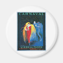 Carnaval Vinho tun Wein-Anzeigen-Kunst Porto Vinta Magnete