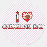 Carnelian-Bucht, CA Aufkleber