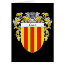 Caro Wappen (überzogen) Karte