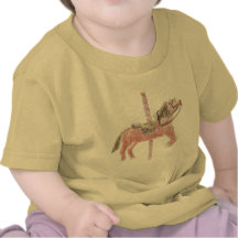 Carousel Horse Design Tshirts
