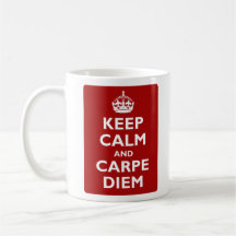 Carpe Diem! Kaffee Haferl