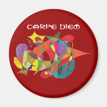 Carpe Diem Kühlschrankmagnete