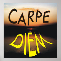 CARPE DIEM PLAKAT
