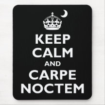 Carpe Noctem! Mousepads