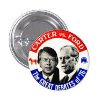 Carter gegen Ford - Knopf Anstecknadelbutton