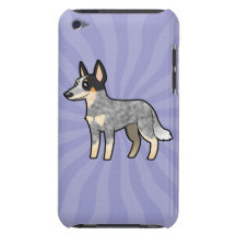Cartoon-australischer Viehhund/Kelpie iPod Touch Cover