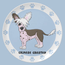 Cartoon-chinesische Platte mit Haube teller