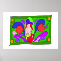 CARTOON-DOLLAR PLAKATDRUCKE