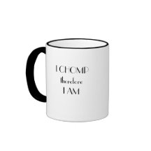 Cartoon-Farbbecher, CHOMP ICH deshalb MICH BIN- Teetasse