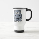 Cartoon-Flusspferd Kaffeehaferl
