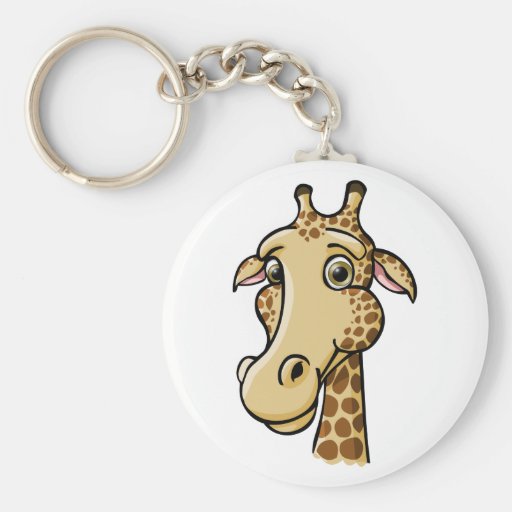 Cartoon-Giraffe Schlüsselband