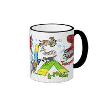 Cartoon-HundeAgility Kaffee Tassen