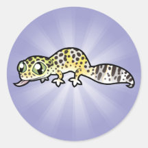 Cartoon-LeopardGecko Stickers