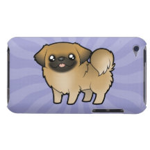 Cartoon Pekeingese (Welpe geschnitten) Barely There iPod Hülle