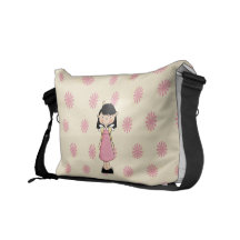 Cartoon-Prinzessin Messenger Bag Kurier Taschen