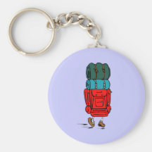 Cartoon-Wanderer Keychain Schlüsselbänder