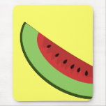 Cartoon-Wassermelone-Scheibe Mousepad