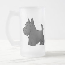 Cartoonscottish-Terrier Kaffeehaferl