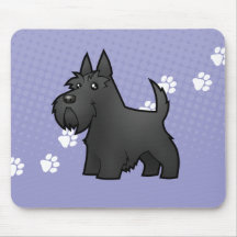 Cartoonscottish-Terrier Mauspads